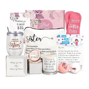 Sister From Sister 9pc Beautiful Gift Box Set For All Occasions